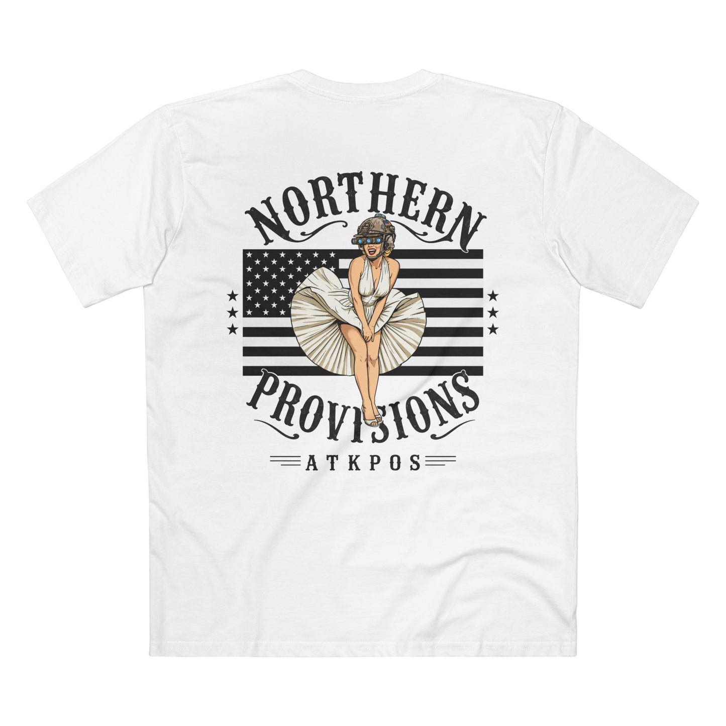 American Girl Tee B&W