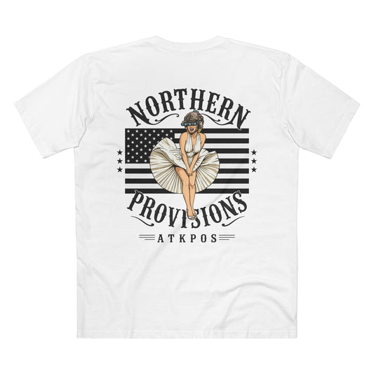 American Girl Tee B&W